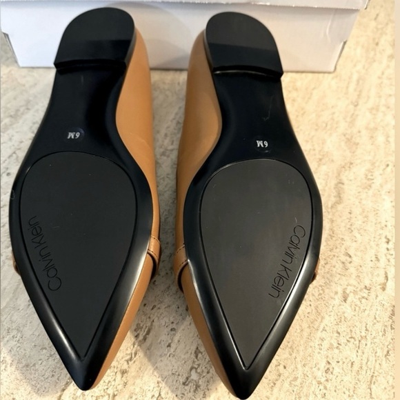 Calvin Klein Angel Pointed Toe Flat NIB - Picture 3 of 3